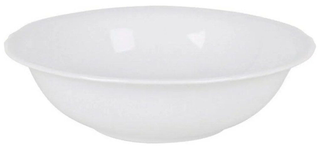 Saladeira Feuille Porcelana Branco (ø 23 x 6 cm)