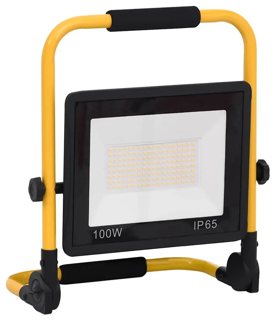Projetor c/ iluminação LED e pega 100 W branco frio