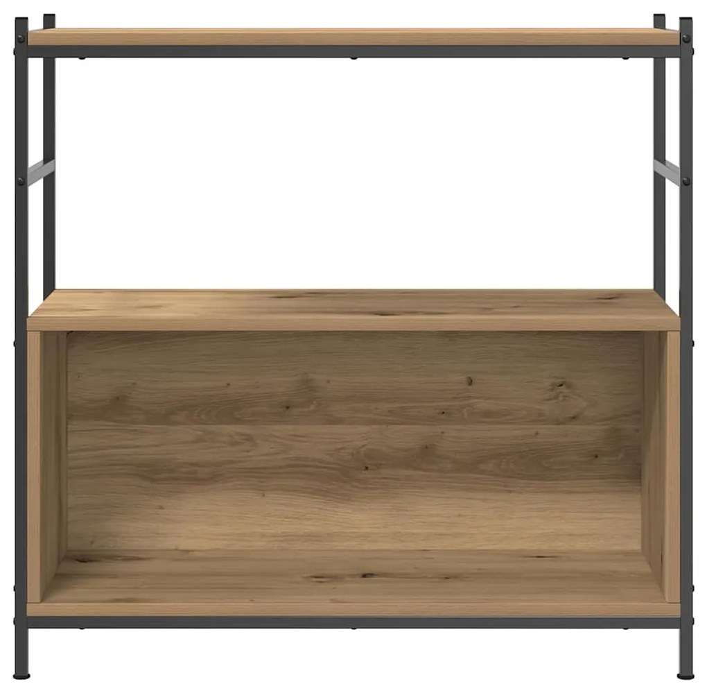 Estante para Livros vidaXL Artisan Carvalho 80x30x78,5 cm Madeira Enge