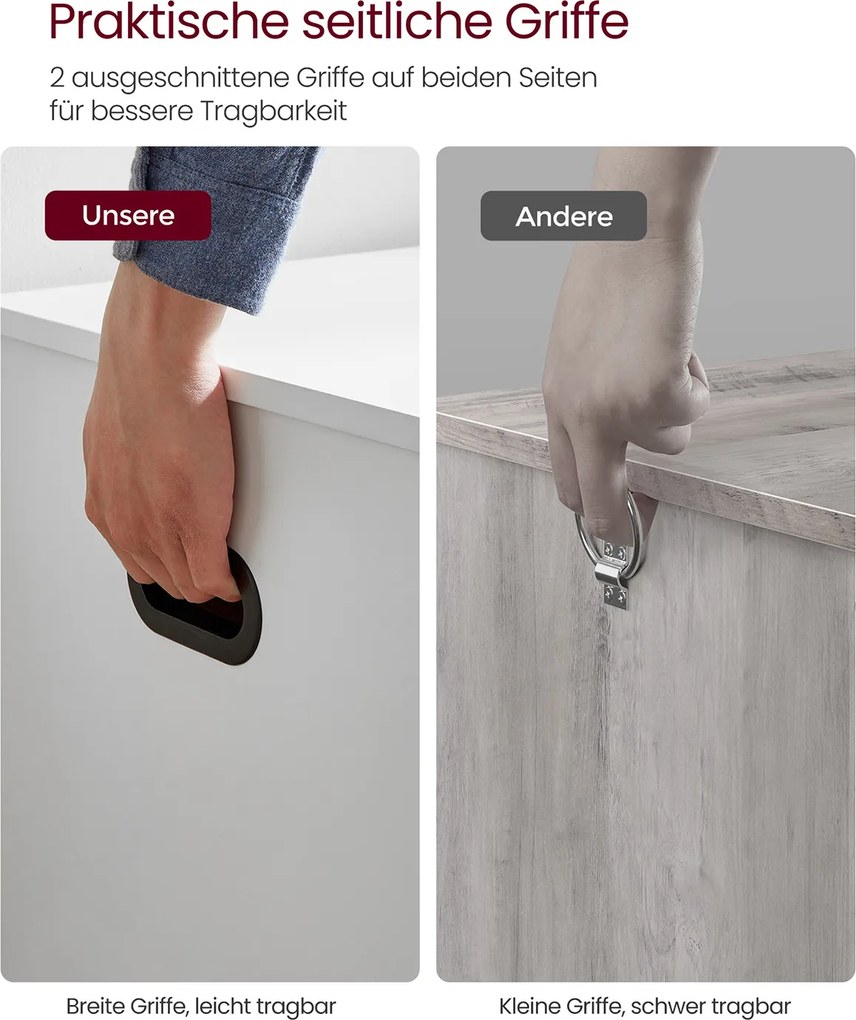 Banco para sapatos com espaço de arrumação 40 x 100 x 46 cm estilo casa de campo branco mate