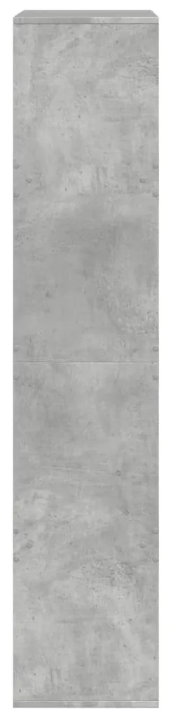 Estante 100x33x155,5 cm derivados de madeira cinzento cimento