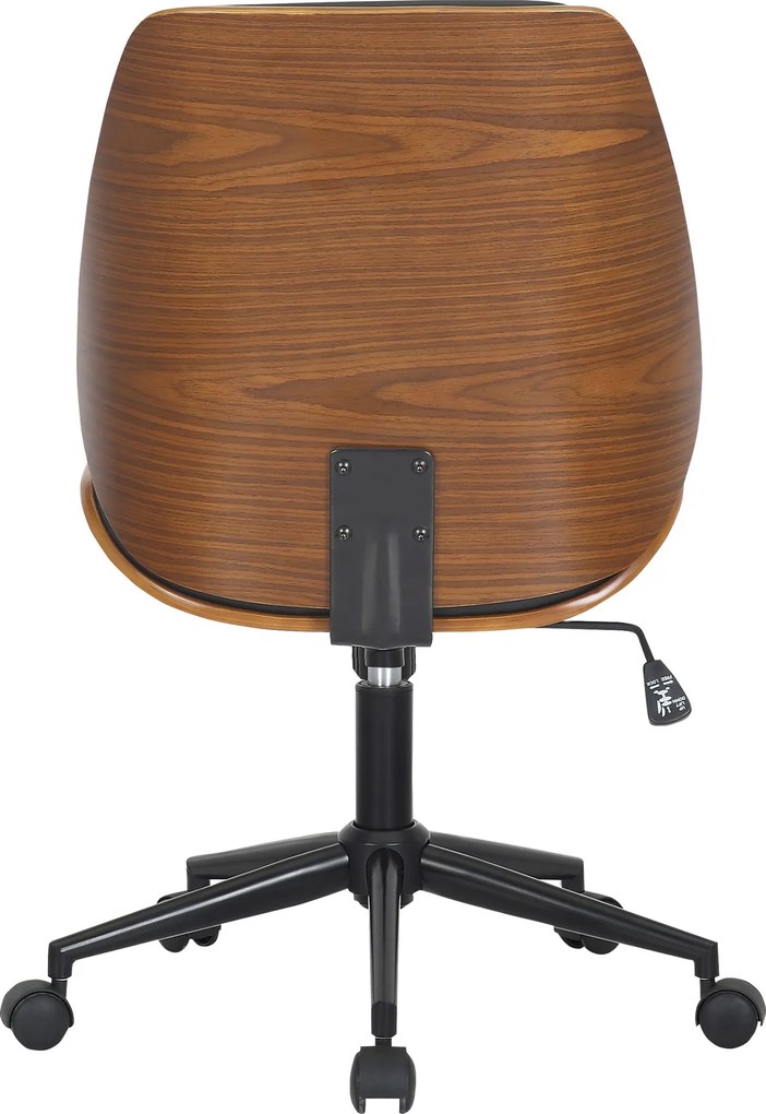 Cadeira de Escritório Mitch Preto e Nogueira