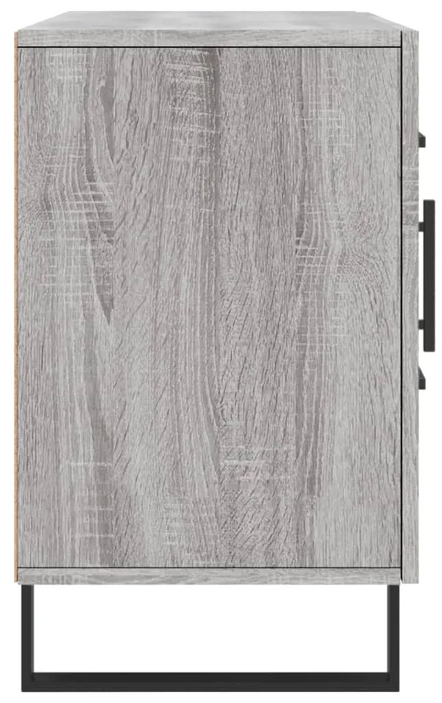 Aparador 100x36x60 cm derivados de madeira cinzento sonoma
