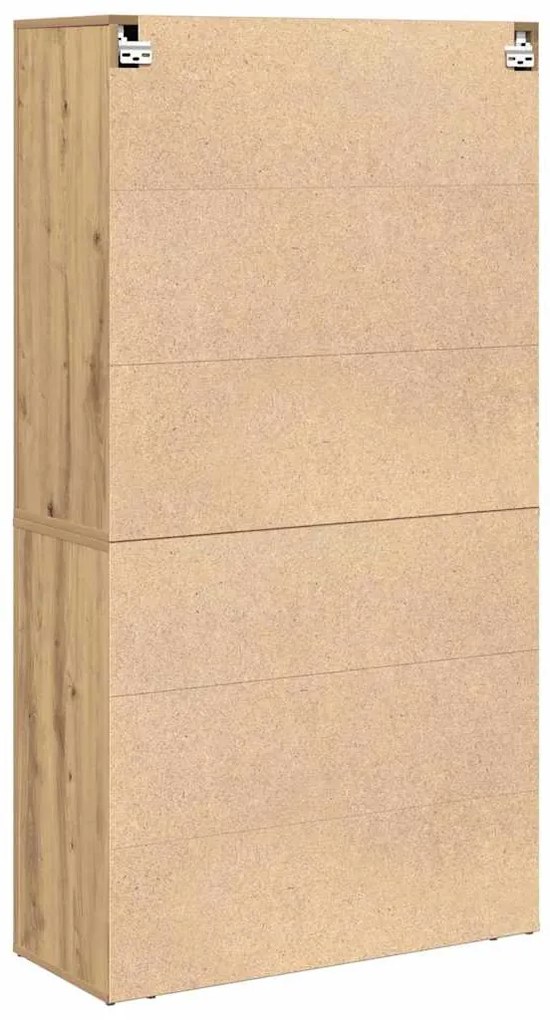 Highboard Carvalho Artisan 80x33x150 cm Madeira Técnica