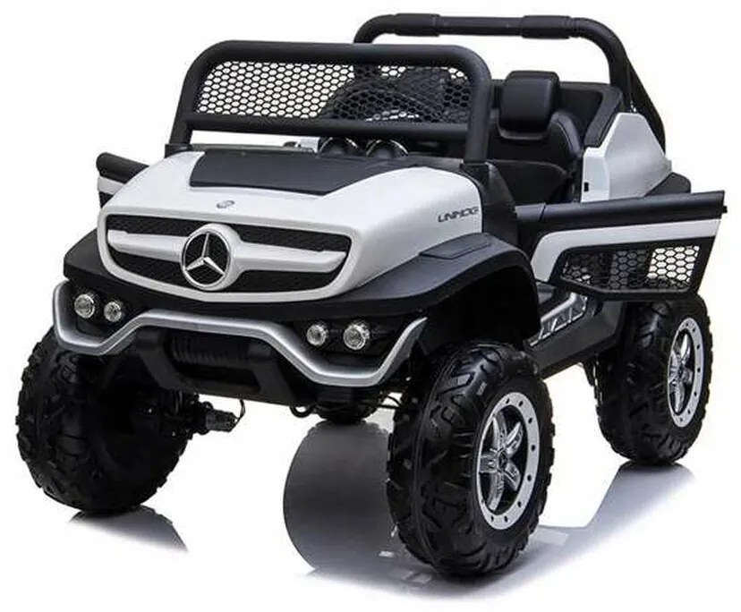 Carro Elétrico para Crianças Mercedes Benz Unimog Branco 12 V