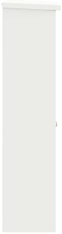 Caixa para entrega de pacotes Branco 44,5 x 29 x 110,5 cm Aço