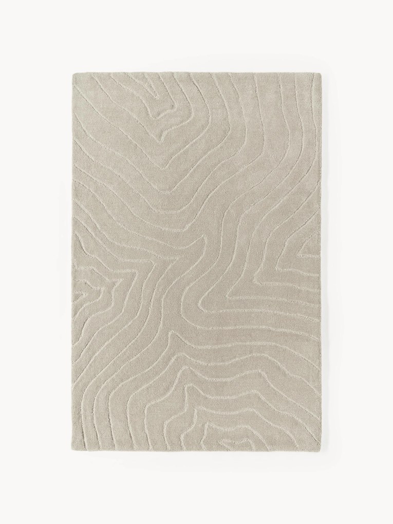 Tapete em lã artesanal Aaron