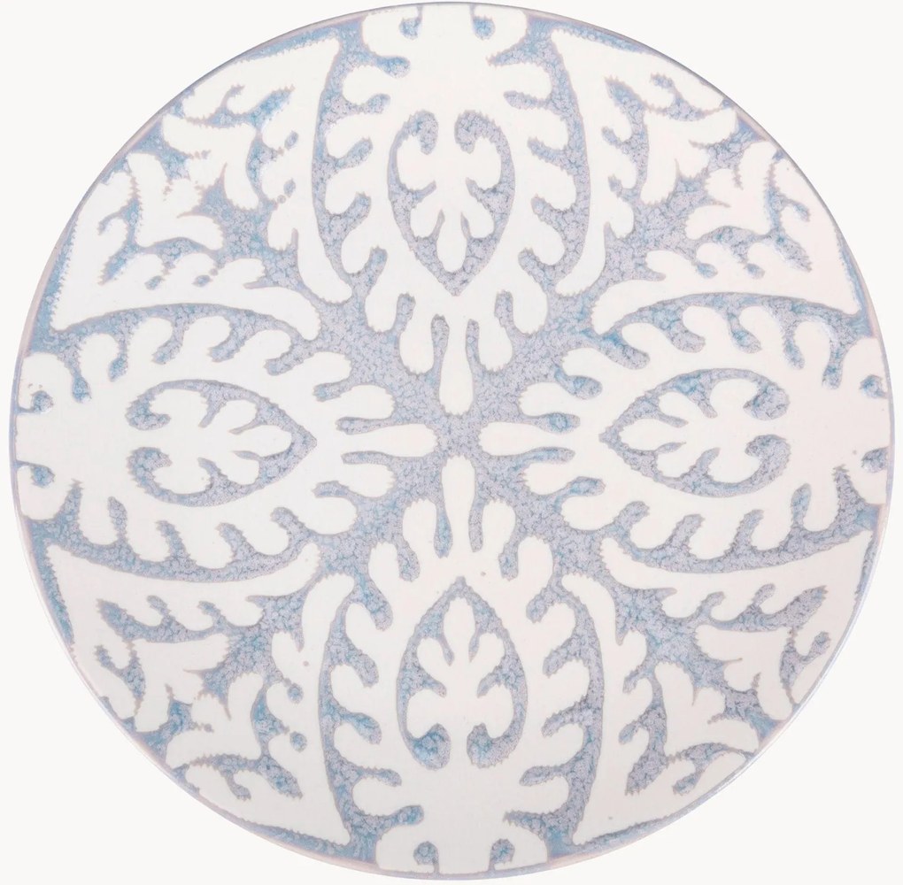 Pratos de pequeno-almoço em cerâmica Reactive, conjunto de 6