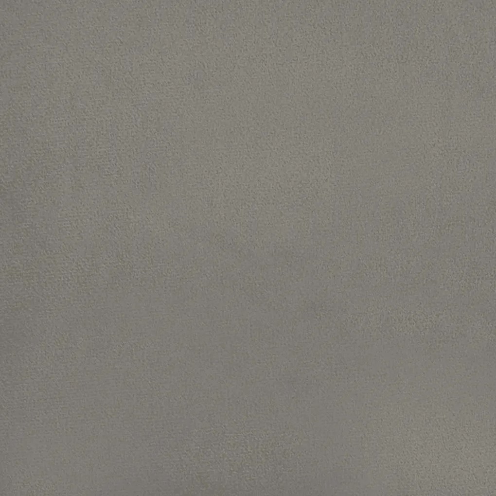 Estrutura de cama sem colchão 80x200 cm veludo cinzento-claro
