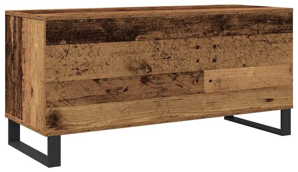 Armário de Registro vidaXL Madeira Antiga 100x38x48 cm Madeira de Enge