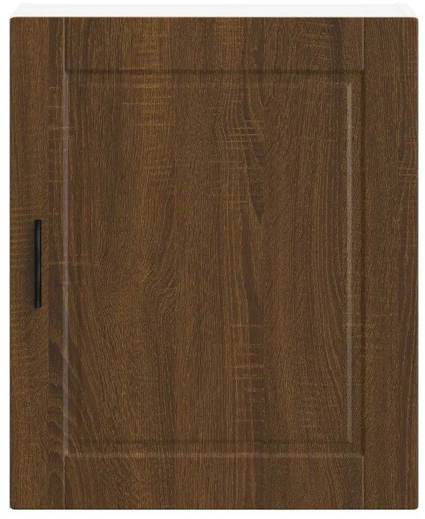Armários parede cozinha 2 pcs Porto madeira carvalho castanho