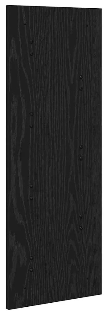 Cabideiro de Parede Carvalho preto 30 x 1.5 x 80 cm