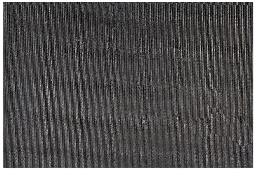 Tapete de entrada em fibra de coco preta 40 x 60 cm FANSIPAN Beliani