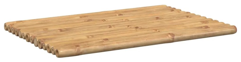 Tapetes de casa de banho 2 pcs 70x50 cm bambu