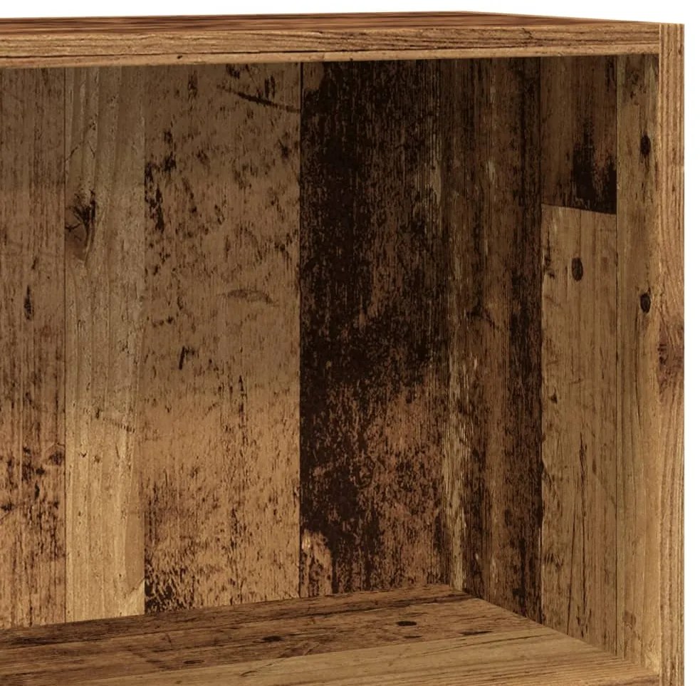 Estante 60x24x76 cm derivados de madeira madeira velha