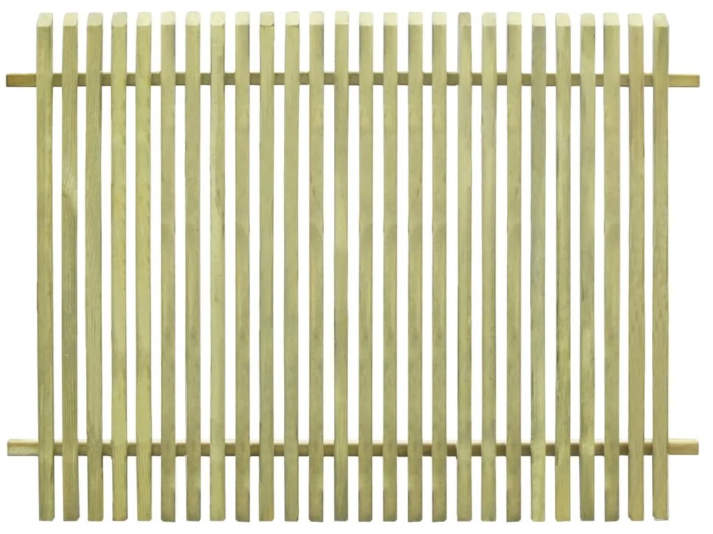 45145 vidaXL Cerca de jardim 170x125 cm madeira de pinho impregnado