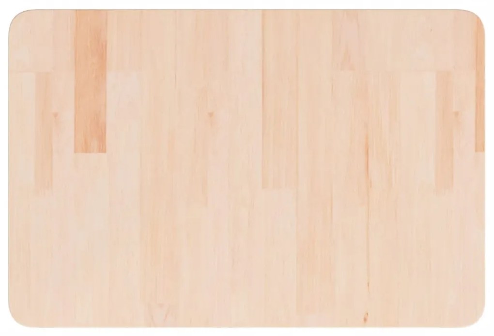 Bancada p/ casa de banho 60x40x2,5 madeira maciça não tratada