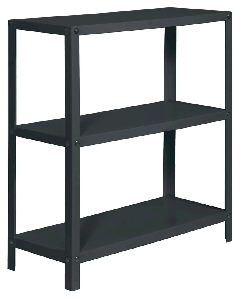 Estante com 3 Prateleiras  SIMONHOME CLASSIC MINI 3/300 ANTRACITE/ANTRACI Capacidade P/ prateleira 100 Kg Dimensões 900x800x300 mm