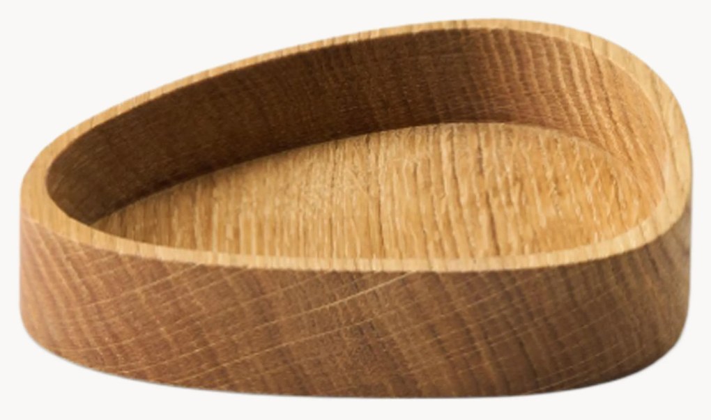 Caixa em madeira de carvalho Curve