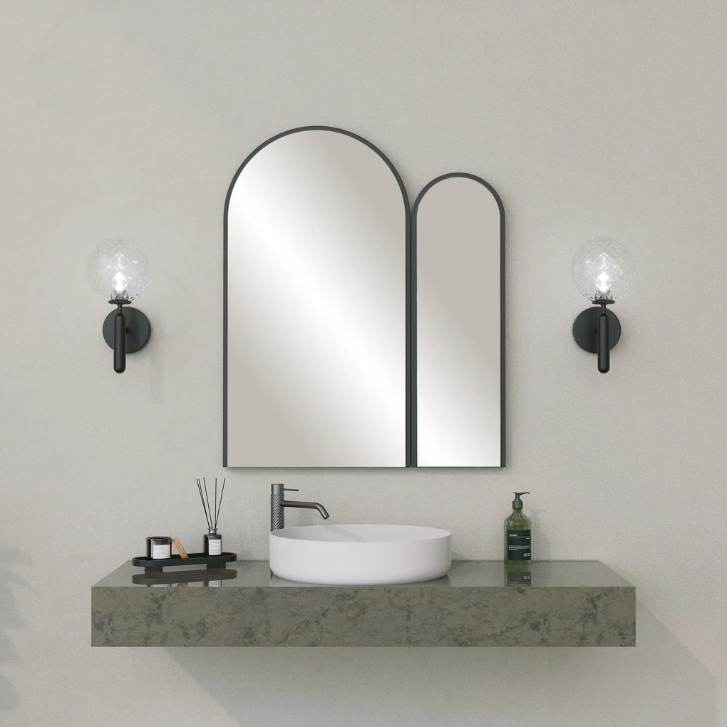 Espelho Decorativo Classe – Preto – 60x73 cm