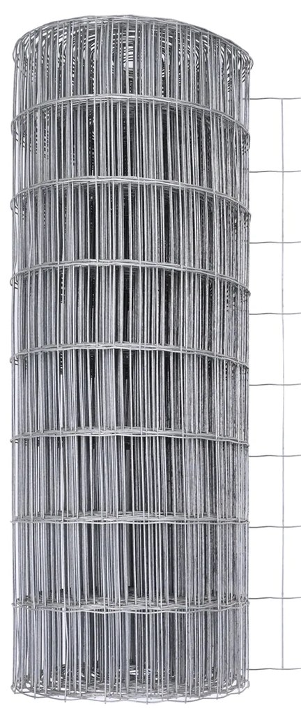 Cerca Euro da com 7 Postes de Espinho 0.8x10 m em Aço Galvanizado