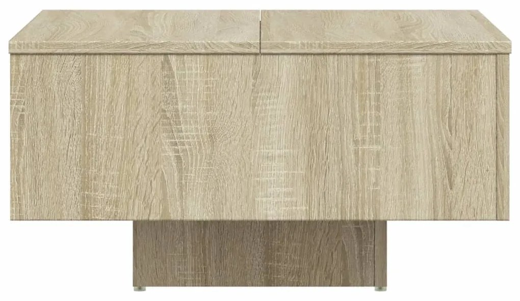 Mesa de centro 60x60x31,5 cm derivados madeira carvalho sonoma