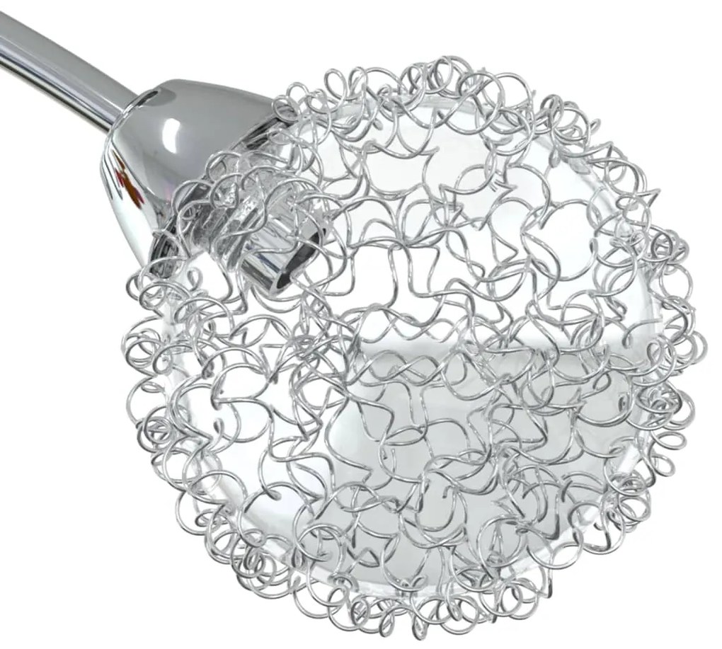 Candeeiro de teto abajures malha arame para 4 lâmpadas LED G9