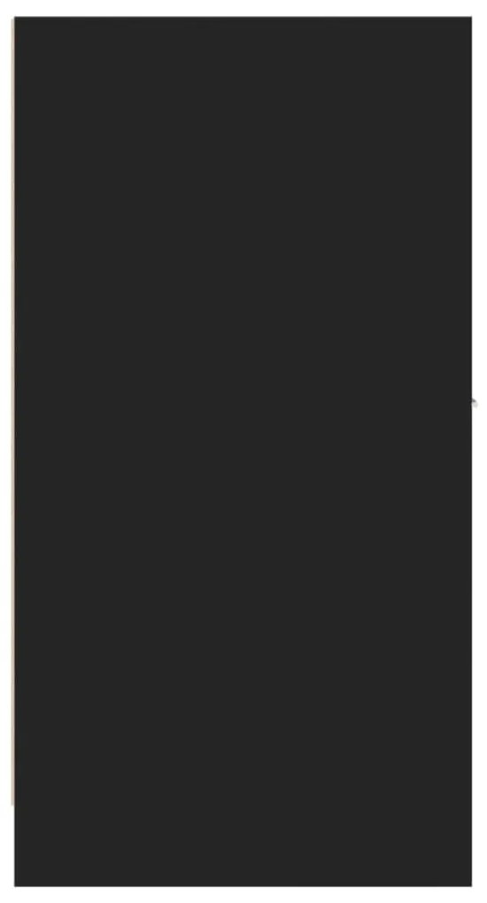 Armário boticário 30x41x77,5 cm derivados de madeira preto