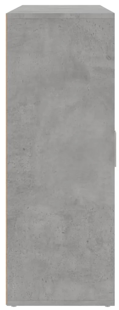 Aparadores 3 pcs 60x31x84 cm derivados madeira cinzento cimento