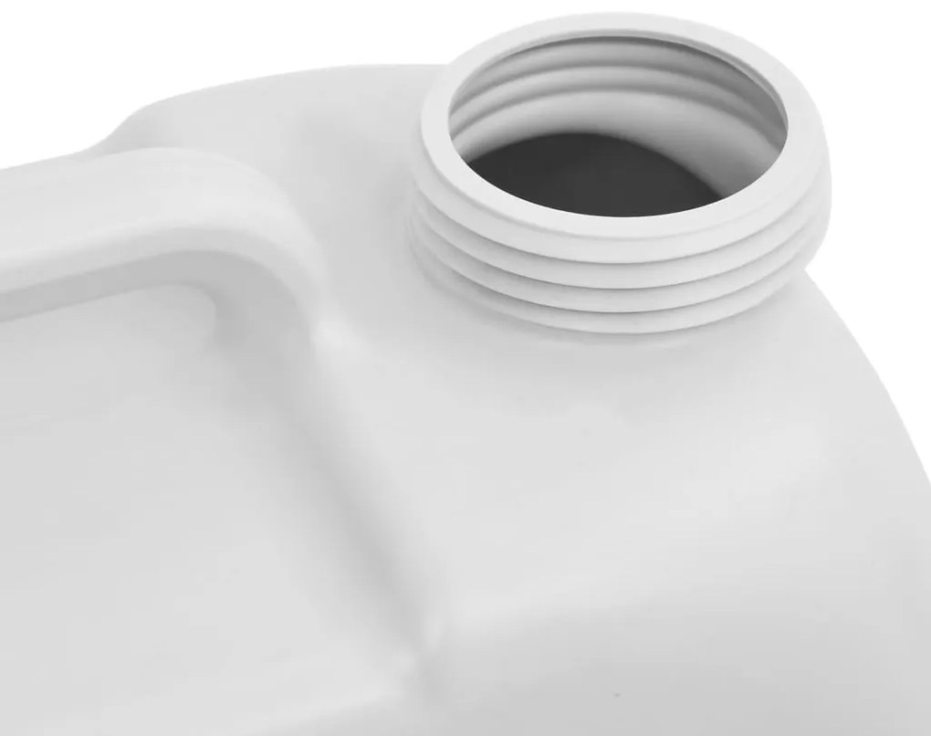 Tanque de água portátil com adaptador 24 L cinzento