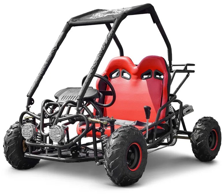 Buggy de criança 110cc 2 lugares 4T - PRETO (XT8009 p)