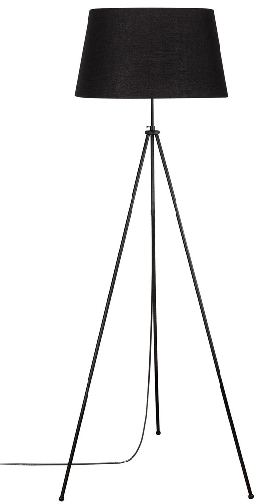Candeeiro de Pé Tripod – Preto – 65 x 65 cm