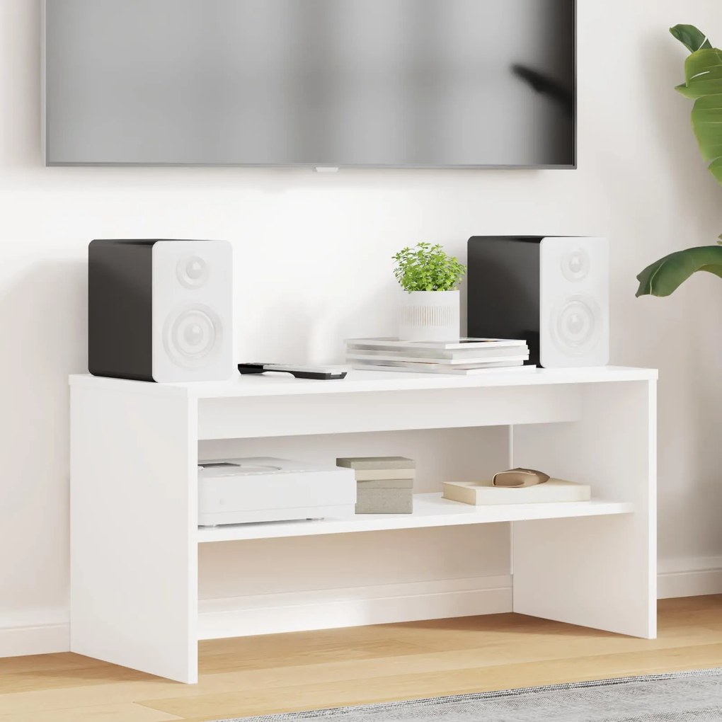 vidaXL Gabinete para TV Branco 80 x 35 x 40 cm Madeira processada