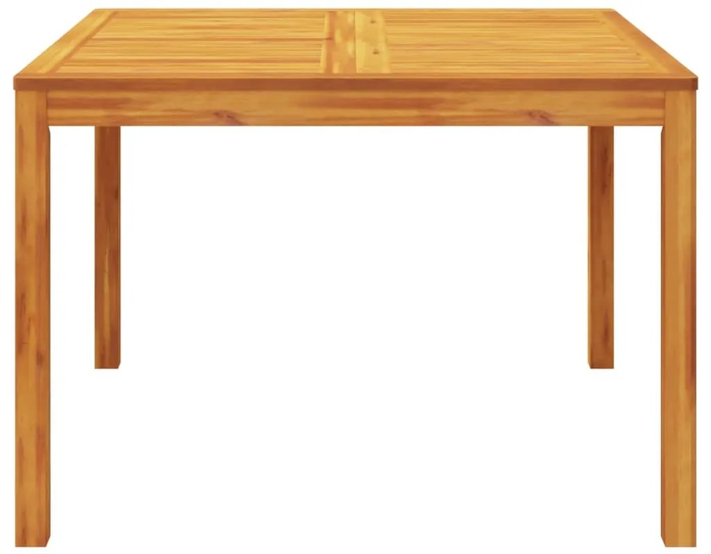 Conjunto de jantar p/ jardim 5 pcs madeira de acácia maciça