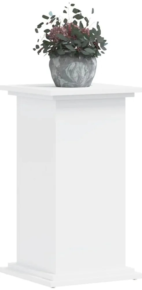 Suporte para plantas 33x33x60 cm derivados de madeira branco