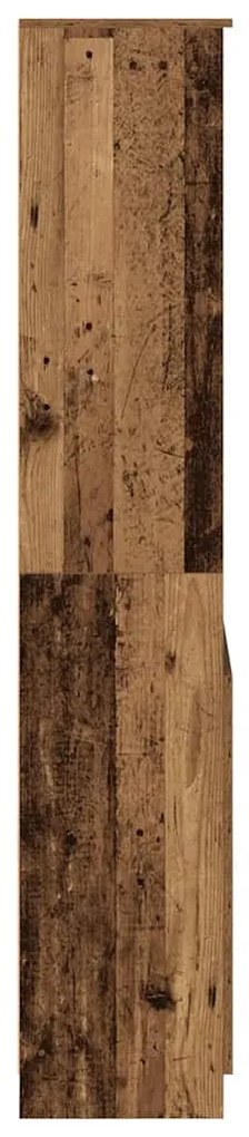 Armário alto 70x35x180 cm derivados de madeira madeira velha