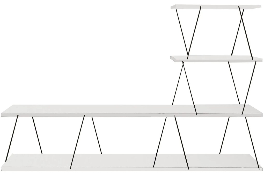 Móvel TV Ilgaz – Branco – 150 cm x 93 cm x 30 cm