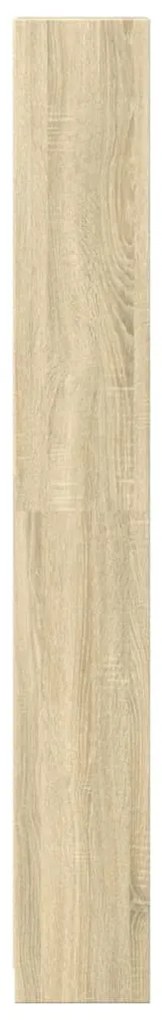 Estante 40x24x176 cm derivados de madeira carvalho sonoma