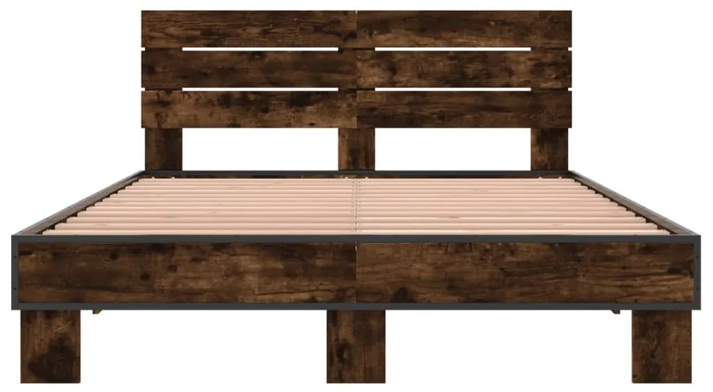 Estrutura cama 120x190 cm derivados de madeira/metal