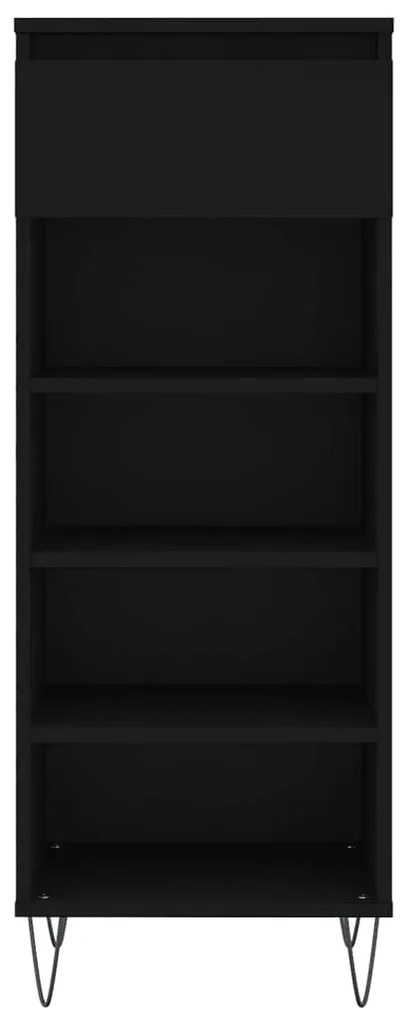 Sapateira 40x36x105 cm derivados de madeira preto