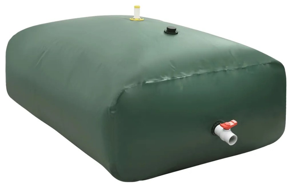 vidaXL Depósito de água dobrável com torneira 5000 L PVC