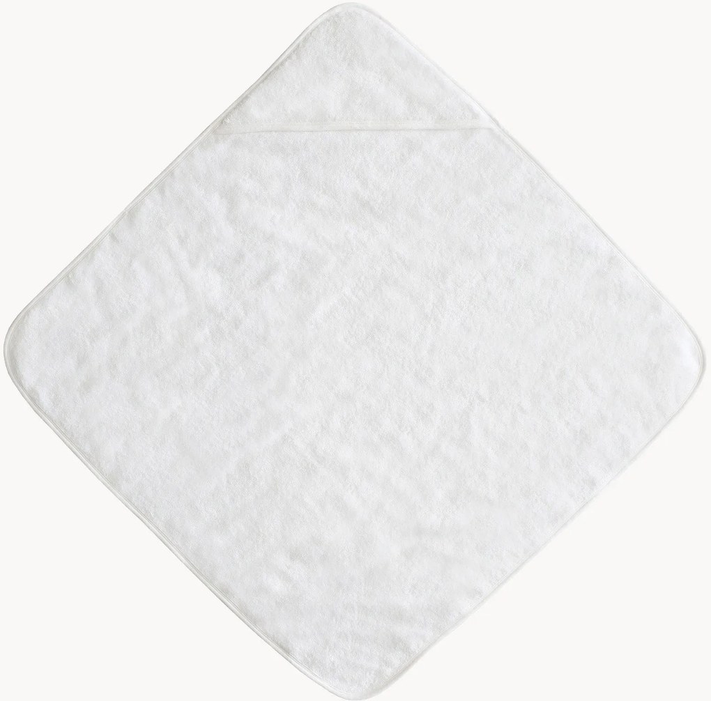 Toalha com capuz para criança em algodão orgânico Fluffy