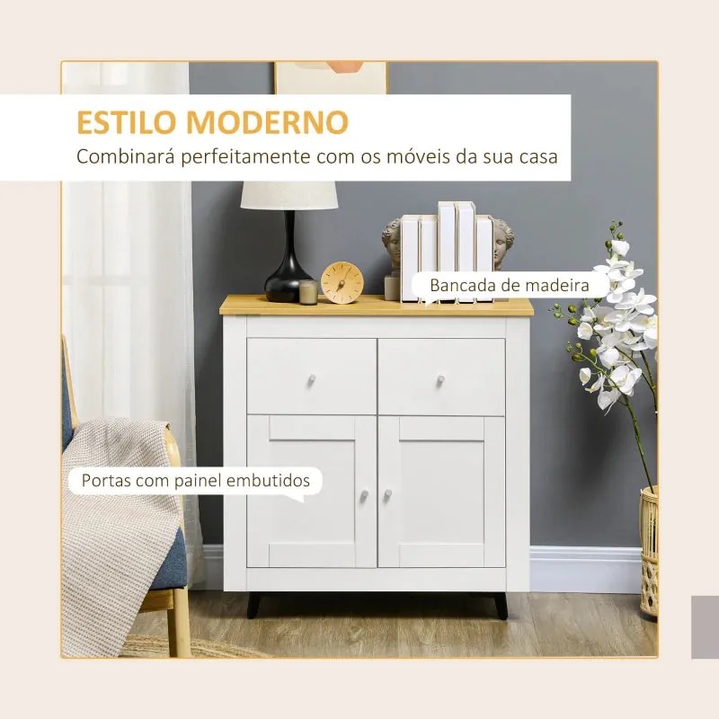 Aparador Barkly de 78 cm - Design Moderno