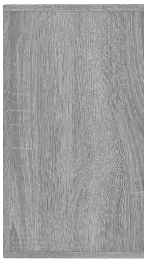 Banco sapateira 103x30x54,5cm derivados madeira cinzento sonoma