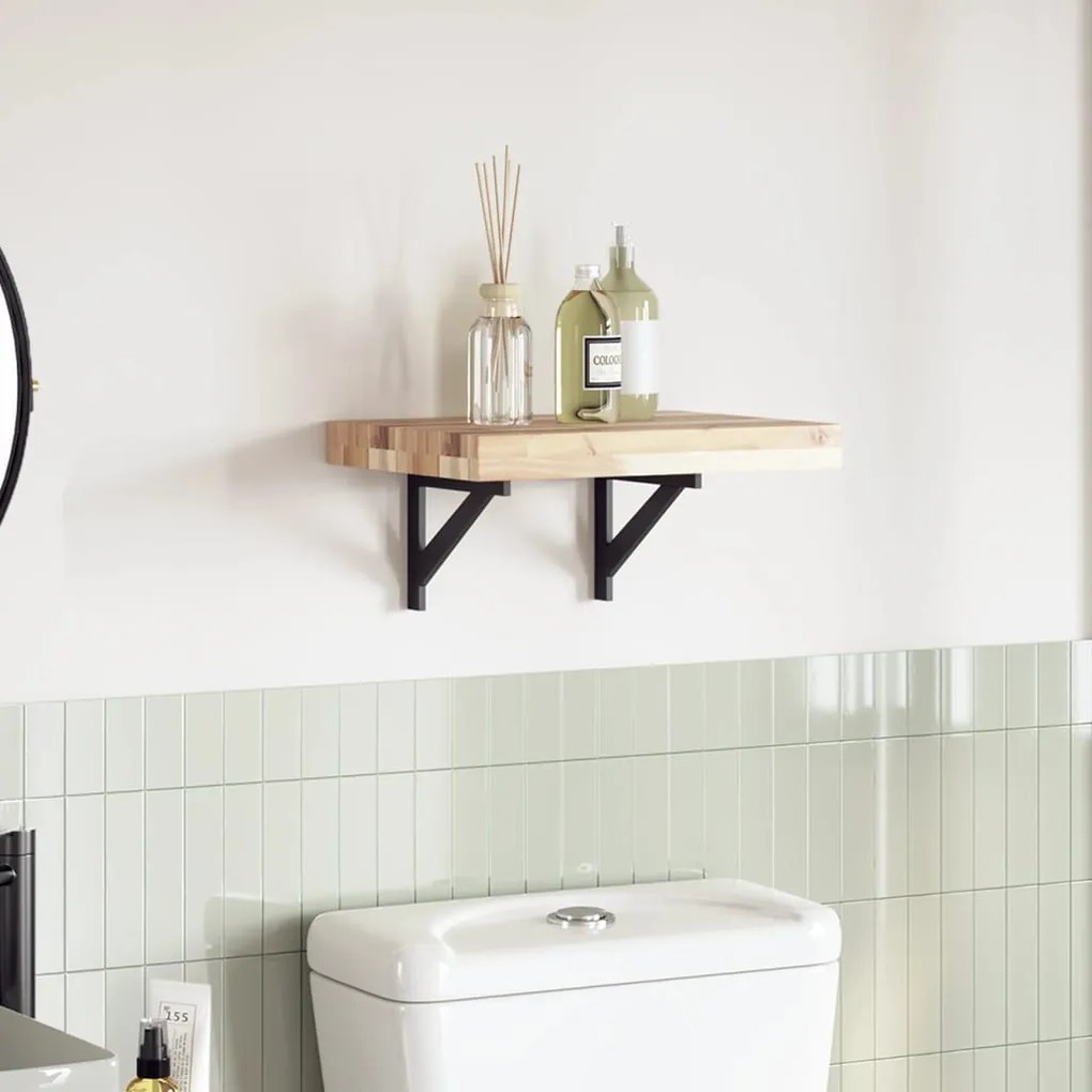 vidaXL Tampo de mesa retangular 40x30x4 cm madeira de acácia maciça