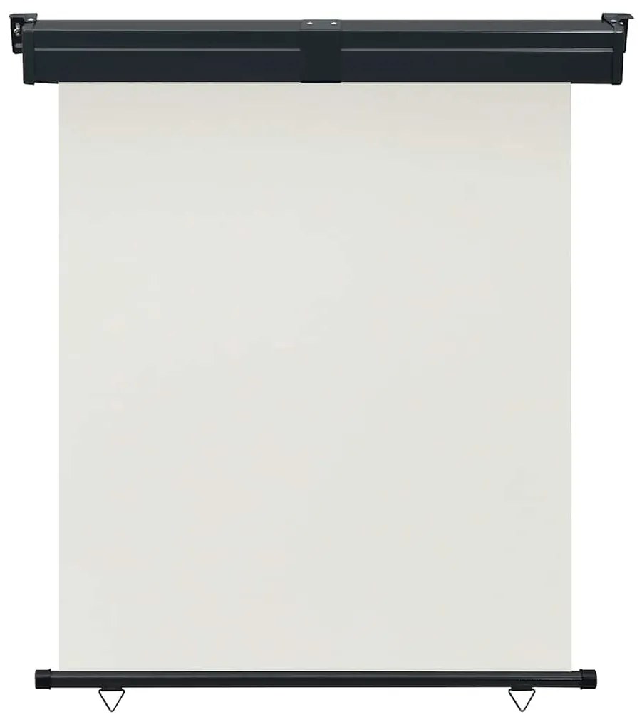 Toldo lateral para varanda 145x250 cm cor creme