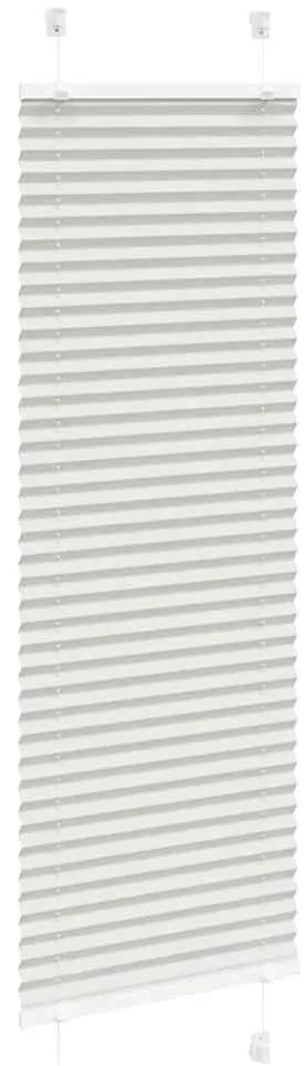 Cinzento Luz Plissada Cega 50x150 cm Largura Tecido 49,4 cm