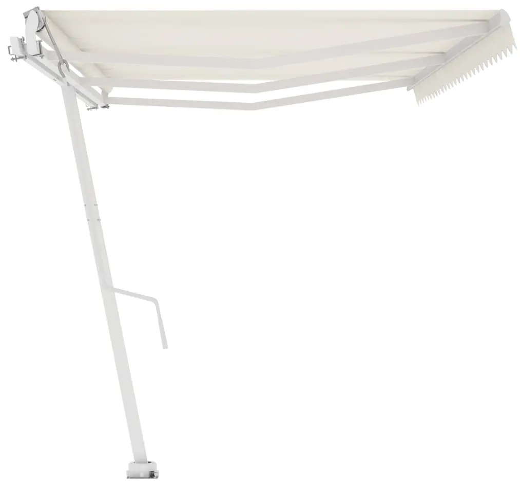 Toldo automático independente 600x300 cm cor creme