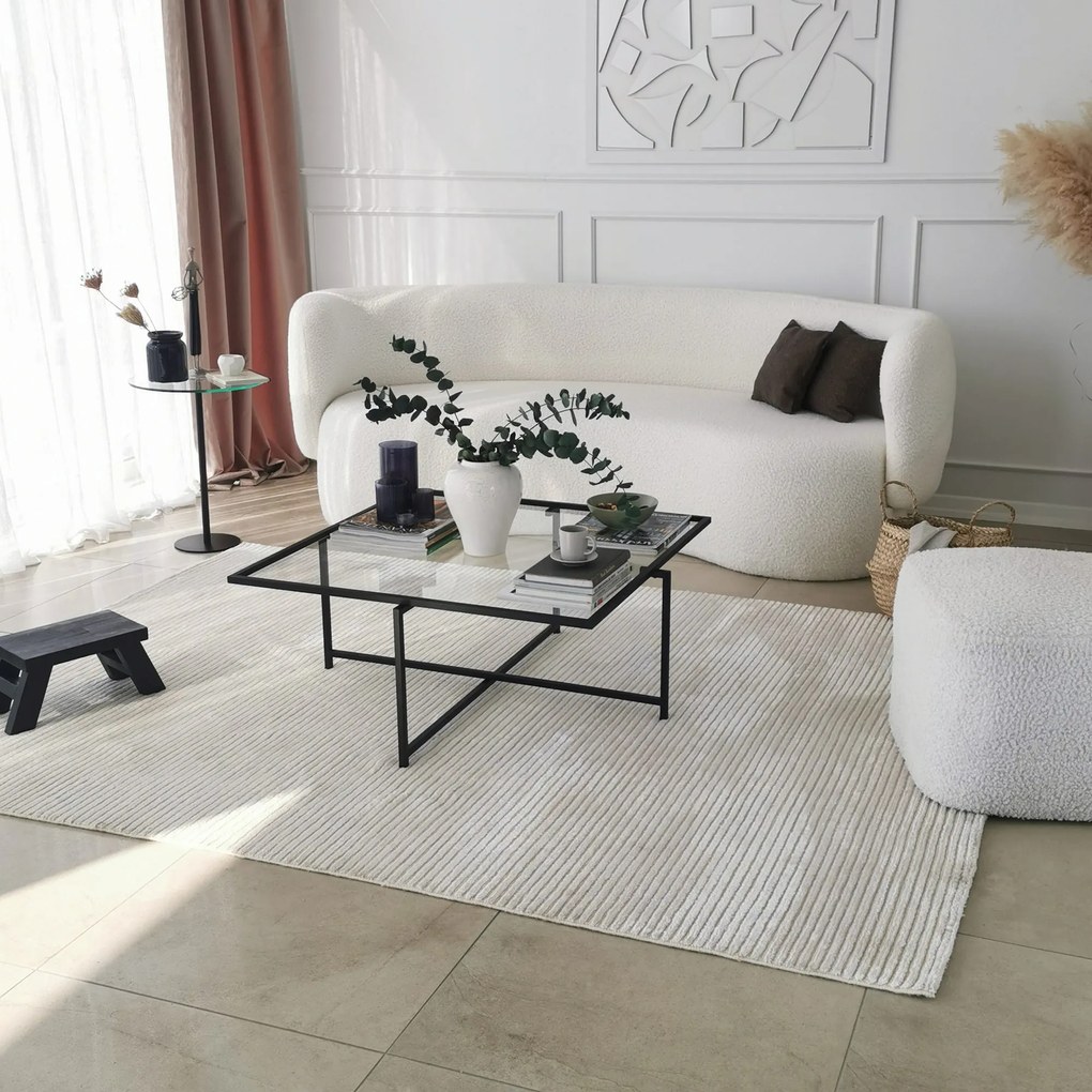 Mesa de Centro Sun S408 – Preto – 85x35x85 cm