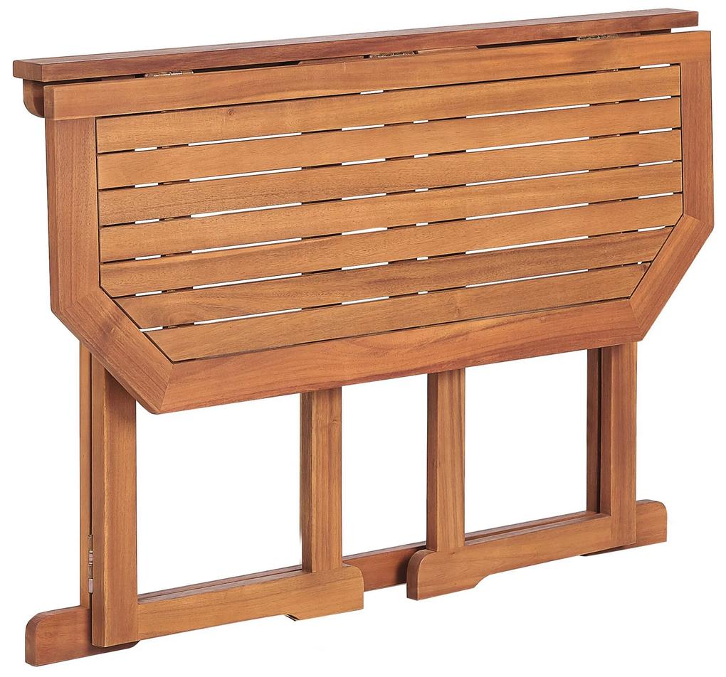 Mesa de jardim em madeira de acácia 110 x 47 cm TREIA Beliani